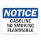 Signmission Safety Sign, OSHA Notice, 3.5" Height, 5" Width, Gasoline No Smoking Flammable Sign, Landscape OS-NS-D-35-L-13068 - alternate 1